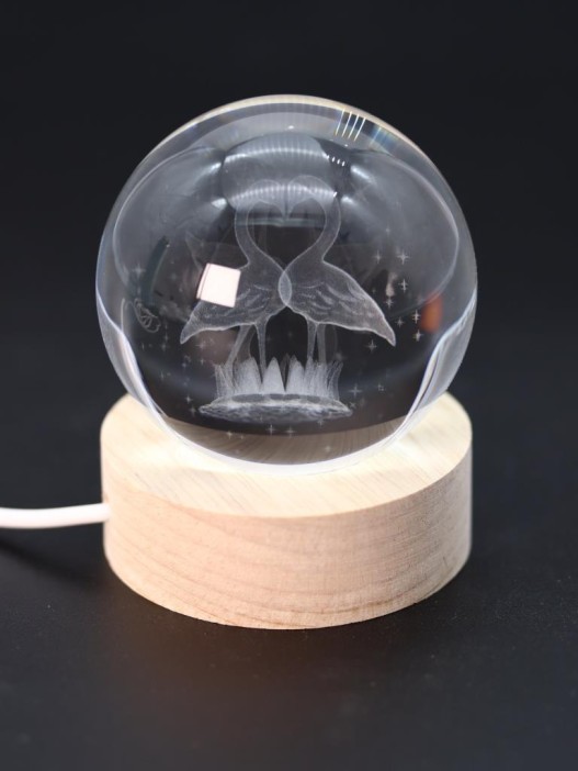 Ночник 3D iLikeGift «Flamingos» (6 см) 