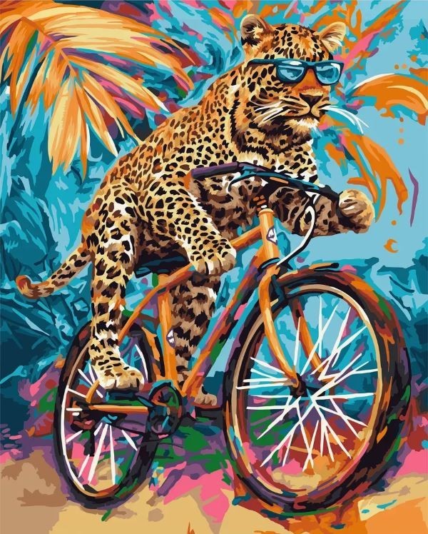 Картина по номерам 40*50 "Красочное путешествие" (23 цвета)