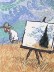 Скетчбук (B5) &quot;Vincent painting&quot;, blue (18*25) 30 л. 130 г/м 