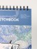 Скетчбук (B5) &quot;Vincent painting&quot;, blue (18*25) 30 л. 130 г/м 