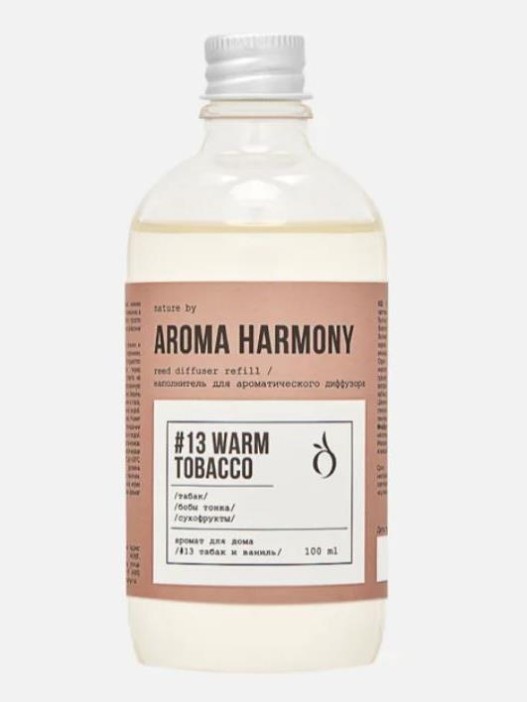 Наполнитель для ароматического диффузора "№13 Warm Tobacco", 100 мл 