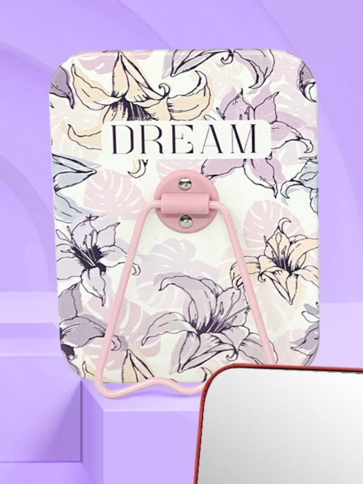 Зеркало настольное &quot;Dream&quot;, розовое (16*12 см) 