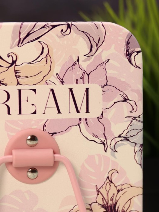 Зеркало настольное &quot;Dream&quot;, розовое (16*12 см) 