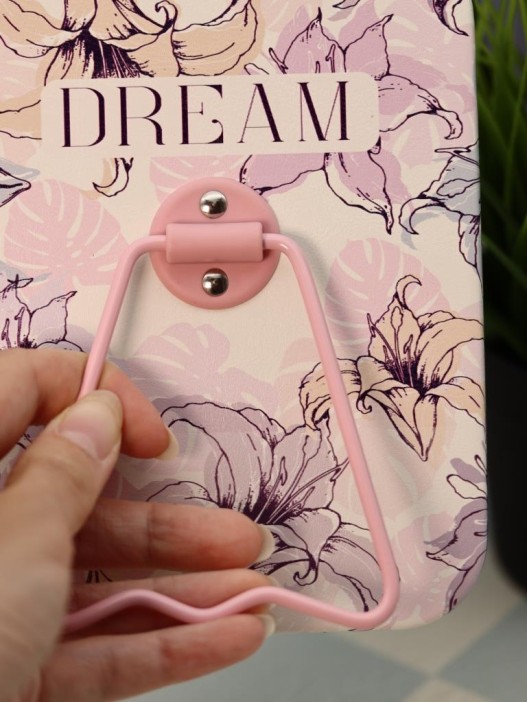 Зеркало настольное &quot;Dream&quot;, розовое (16*12 см) 