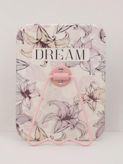 Зеркало настольное "Dream", розовое (16*12 см)