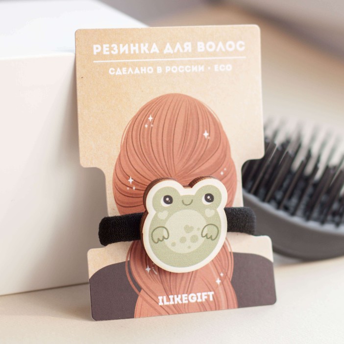Резинка для волос ECO из дерева FROG 