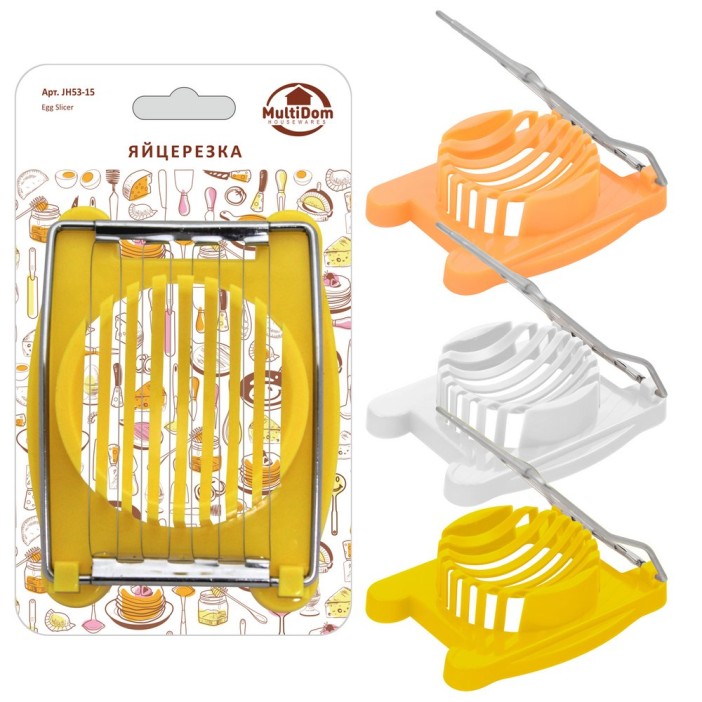Яйцерезка (10х7х2,5 см), 3 цв. 