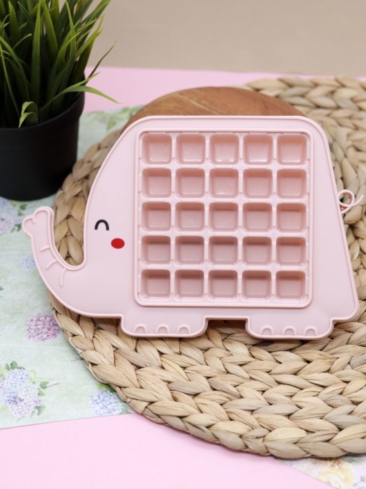 Лоток для льда &quot;ELEPHANT&quot;, pink 