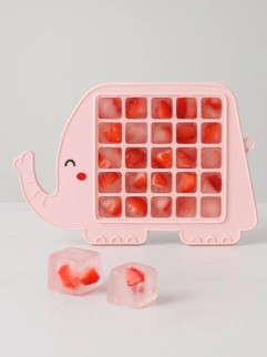 Лоток для льда &quot;ELEPHANT&quot;, pink