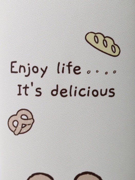 Чехол для очков GIRLY &quot;Enjoy life it&#039;s delicious&quot;, yellow 