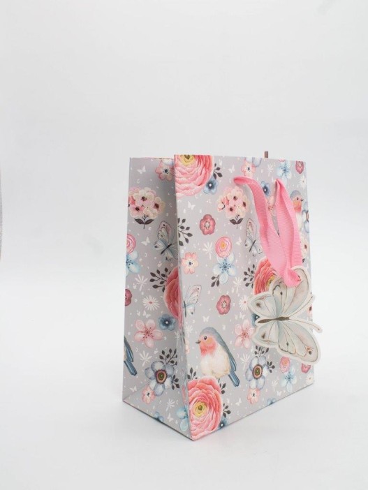 Пакет подарочный «Summer Glade», birdie (18*23*10) 