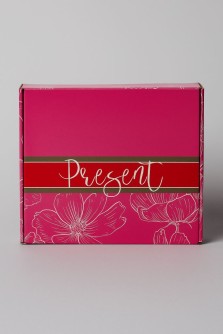 Подарочная коробка "Презент" (27 х 31,5 х 9 см)