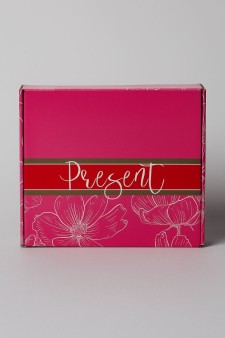 Подарочная коробка "Презент" (27 х 31,5 х 9 см)