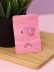 Кольцо акриловое GIRLY &quot;Pink heart&quot;, pink (d=1,7 см) 