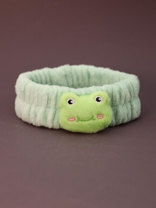 Повязка на голову &quot;Cute frog&quot;, green 
