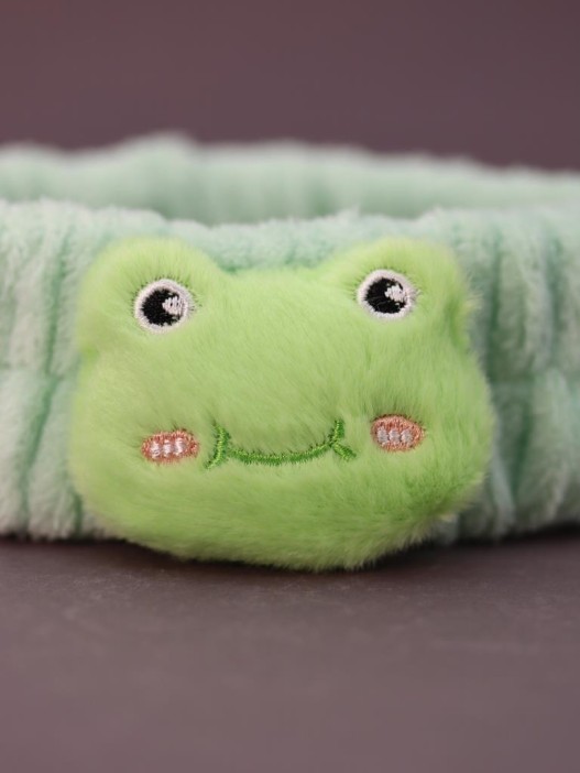 Повязка на голову &quot;Cute frog&quot;, green 