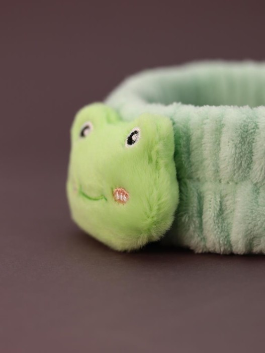 Повязка на голову &quot;Cute frog&quot;, green 