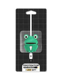 Защитная насадка для провода iLikeGift "Froggy"