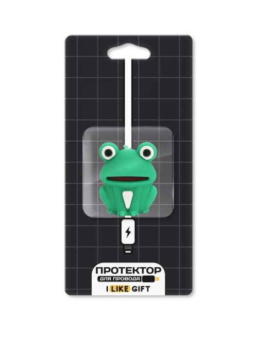 Защитная насадка для провода iLikeGift "Froggy" 