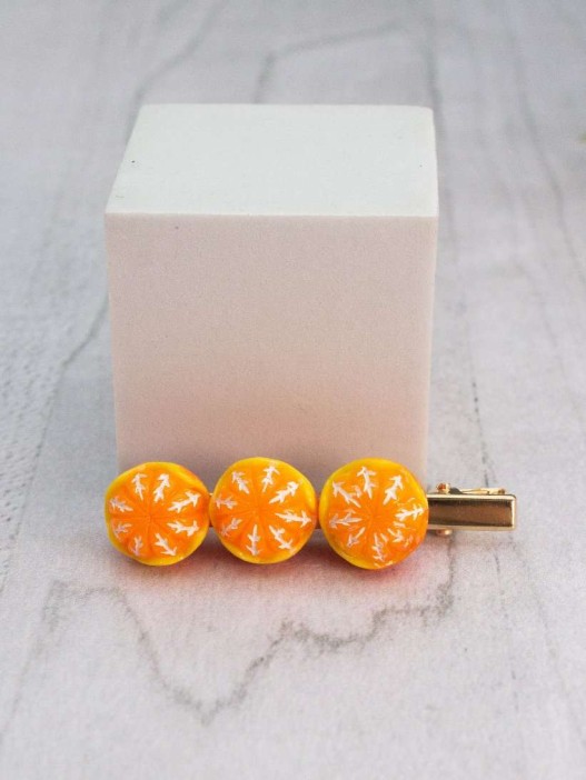 Заколка для волос GIRLY &quot;Juicy orange&quot;, orange 