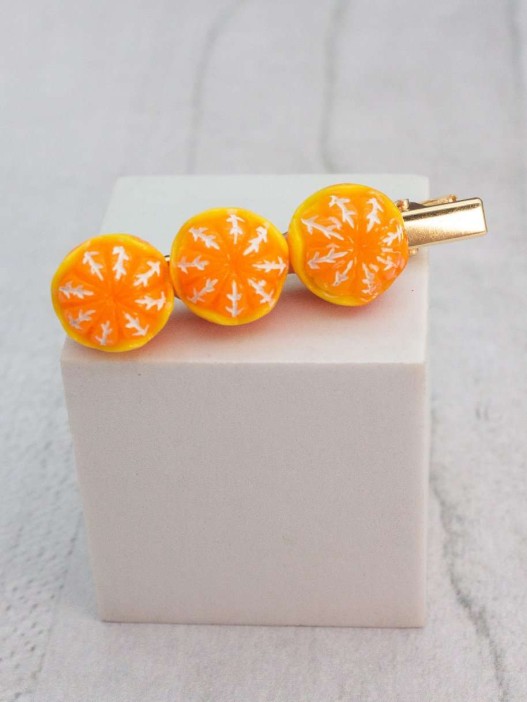 Заколка для волос GIRLY &quot;Juicy orange&quot;, orange 