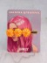 Заколка для волос GIRLY "Сочный апельсин", оранжевая
