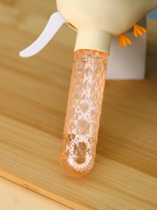 Портативный механический ручной вентилятор «Funny goose», white 