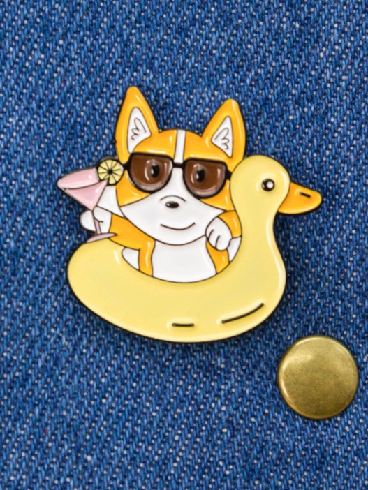 Значок &quot;Duckchill&quot; 