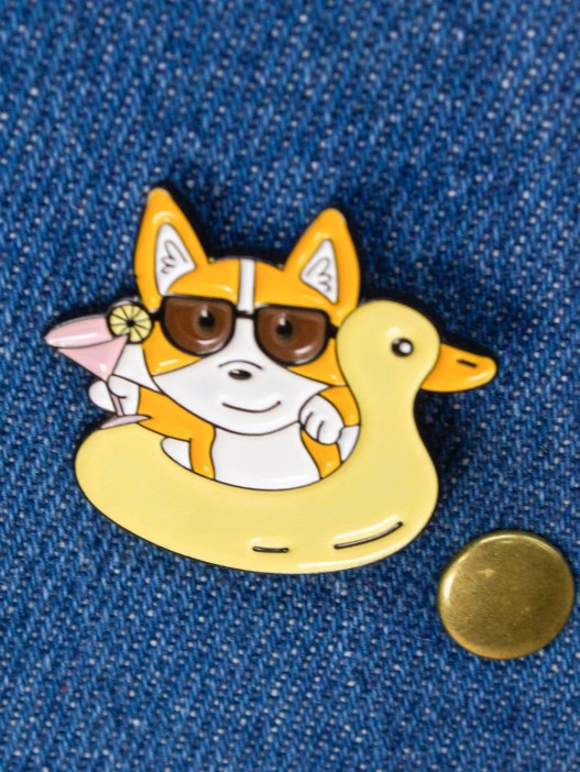 Значок &quot;Duckchill&quot; 