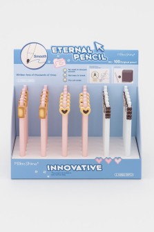 Бесконечный карандаш "Sandwich Biscuit", mix, шоу-бокс 36 шт.