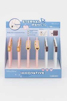 Бесконечный карандаш "Sandwich Biscuit", mix, шоу-бокс 36 шт.