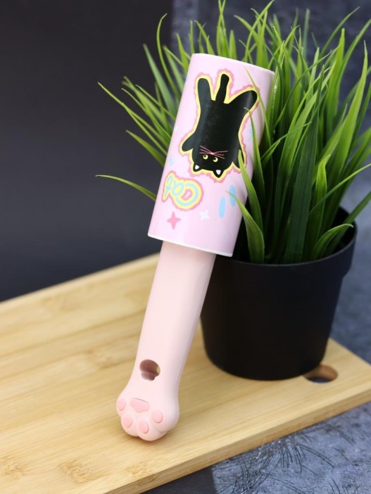 Ролик для чистки одежды &quot;Pink paw&quot;, 10 см*60 листов 