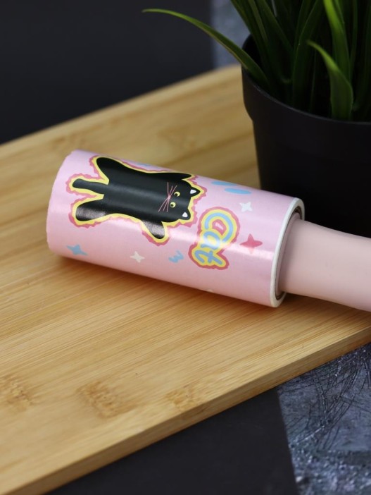 Ролик для чистки одежды &quot;Pink paw&quot;, 10 см*60 листов 