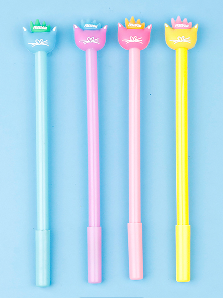 Ручка &quot;Freedom-loving cat&quot;, mix 