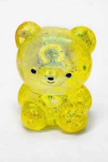 Мялка - антистресс «Милый мишка», желтая