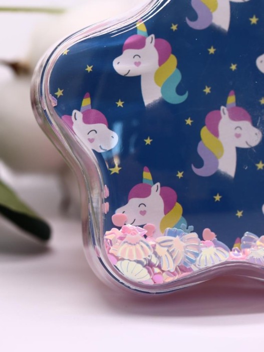 Расческа «Star many unicorn sequins» 