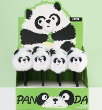 Ручка с помпоном "The Amazing panda", mix 