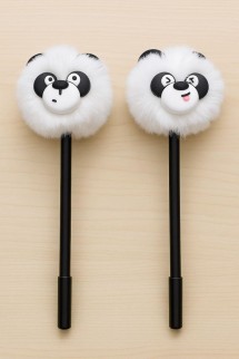 Ручка с помпоном &quot;The Amazing panda&quot;, mix