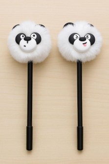 Ручка с помпоном "The Amazing panda", mix