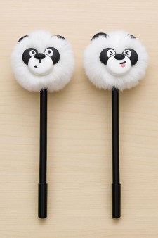 Ручка с помпоном "The Amazing panda", mix