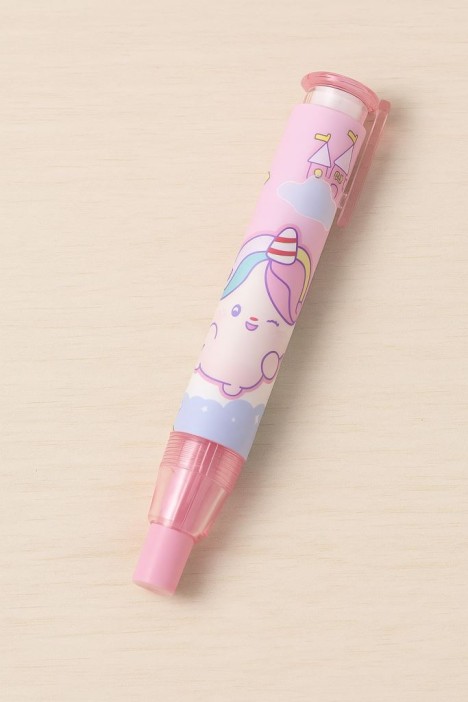 Набор выдвижного ластика + 2 сменных ластика &quot;Magical creature&quot;, pink 