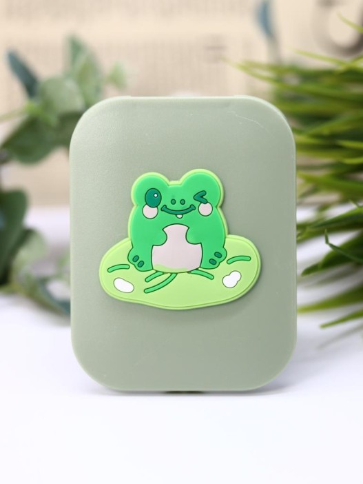 Зеркало с расческой &quot;Froggy&quot;, green 