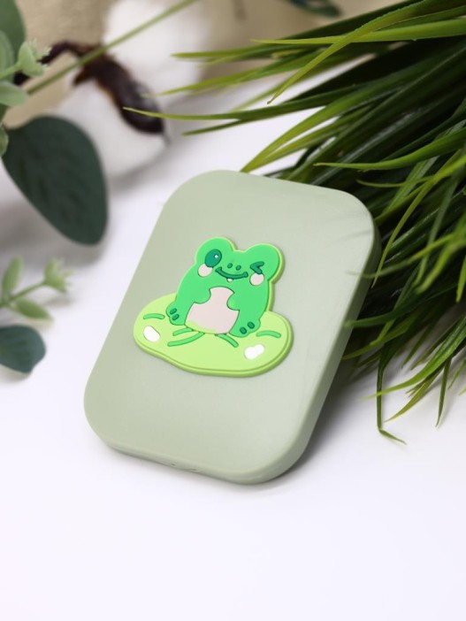 Зеркало с расческой &quot;Froggy&quot;, green 
