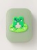 Зеркало с расческой "Froggy", green