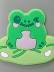 Зеркало с расческой "Froggy", green