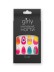 Накладные ногти GIRLY «Rainbow tints», 12 шт., с клеевыми пластинами 