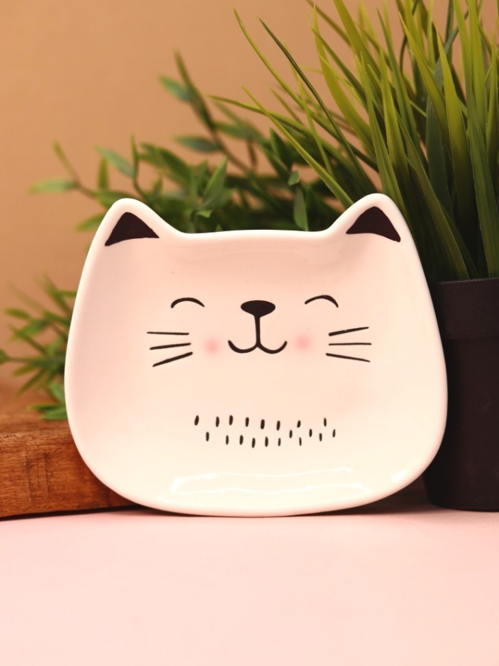 Мыльница iLikeGift "Милый котик", 10х13 см