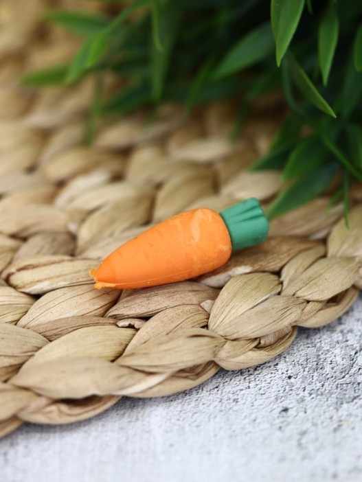 Ластики &quot;Vegetables&quot;, carrot, 6 шт. в наборе 