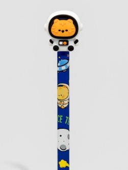 Карандаш "Cute astronauts" c ластиком, blue