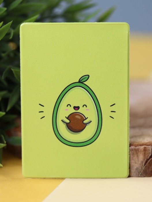 Держатель для карт «Happy avocado» (6,5 х 9,5 см) 